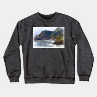 Heceda Head Lighthouse Complex Crewneck Sweatshirt